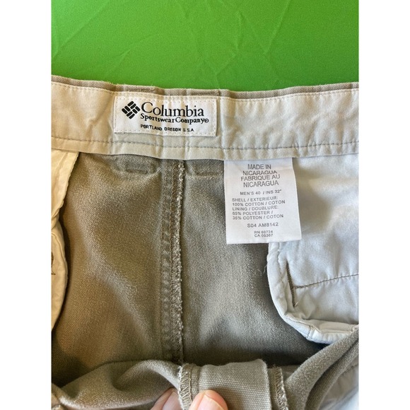 Columbia sportswear Mens Cargo Pants 40x32 - Picture 3 of 4